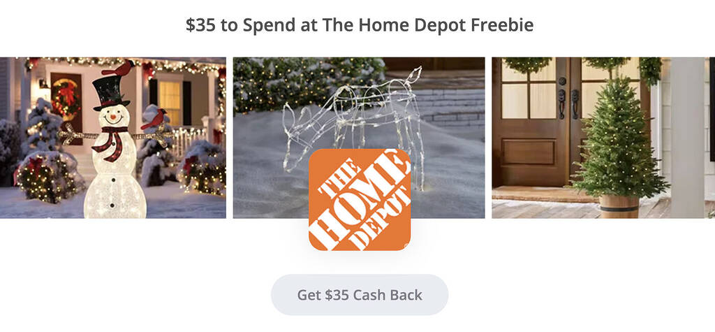 Free $35 To Spend At The Home Depot